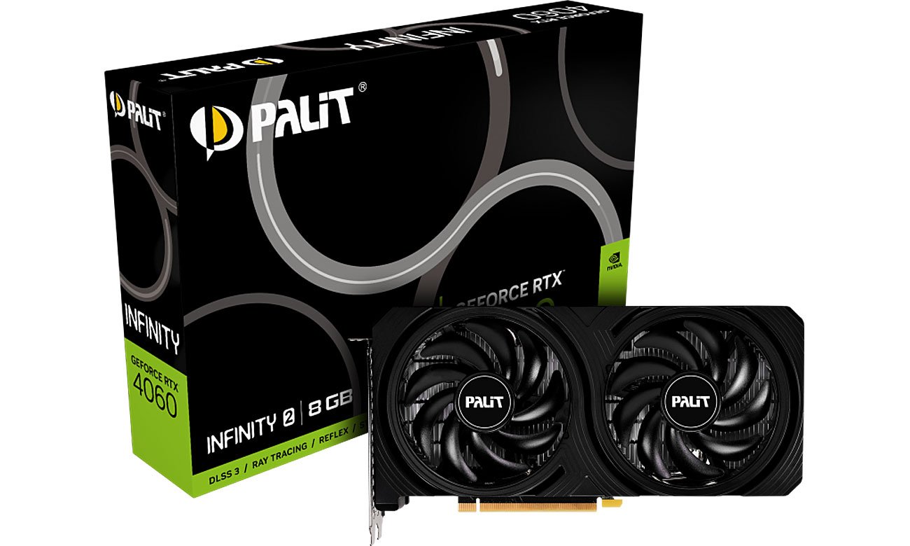 PNY GeForce RTX 4060 Ti Verto Dual Fan OC 8 GB GDDR6