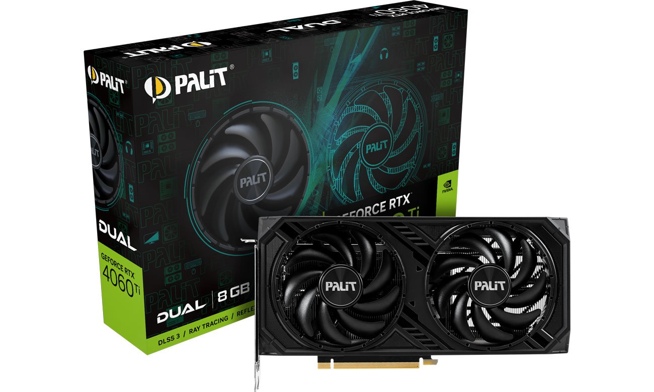 Palit GeForce RTX 4060 Ti Dual 8GB GDDR6