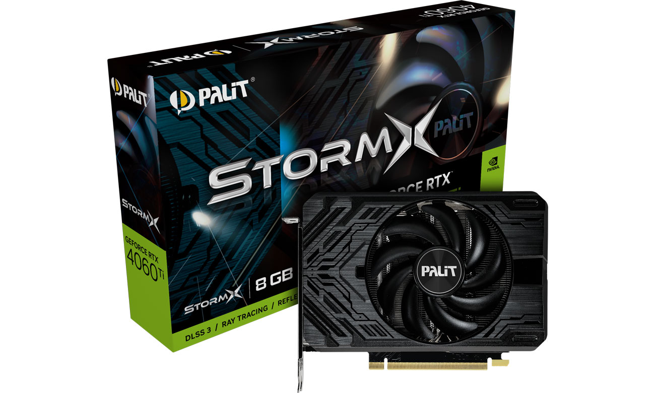 Palit GeForce RTX 4060 Ti StormX 8GB GDDR6 - Karty graficzne