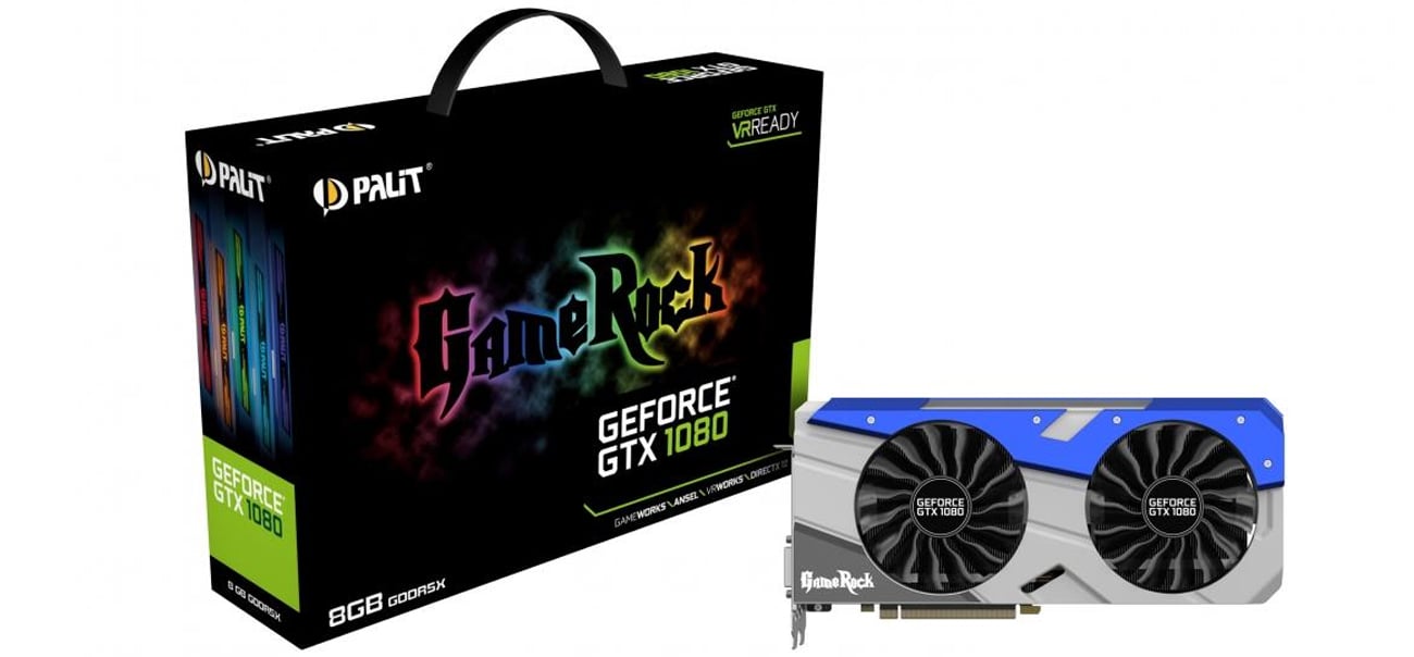 Karta graficzna PCI-E Palit GeForce GTX 1080 GameRock