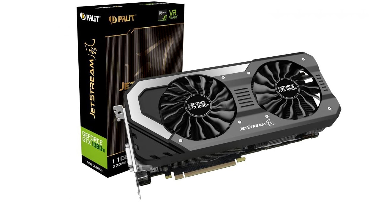 Palit GeForce GTX 1080 Ti JetStream 11GB GDDR5X - Karty graficzne ...