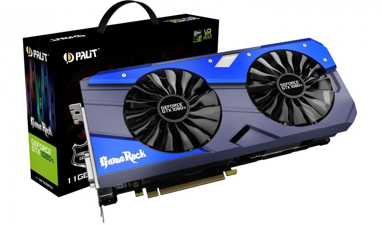 Palit GeForce GTX 1080 Ti GameRock Premium 11GB GDDR5X - Karty ...