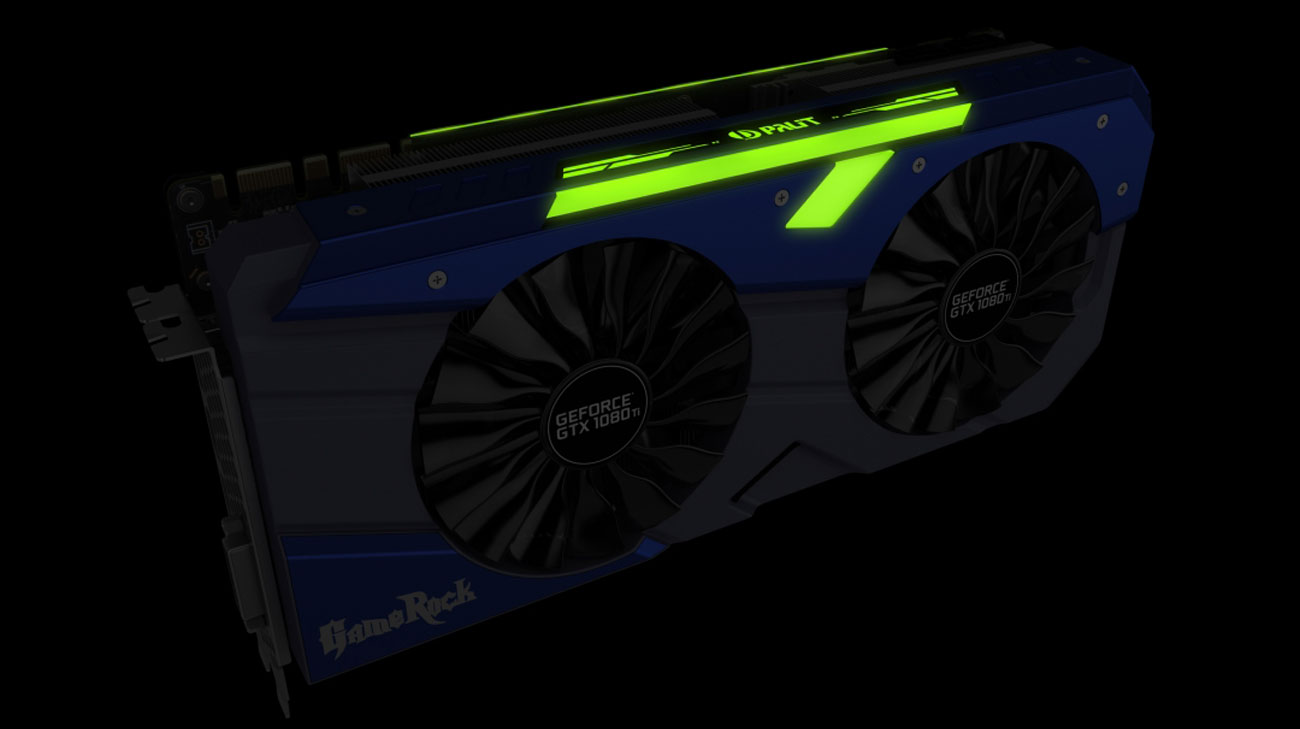Styl Palit GeForce GTX 1080 Ti GameRock