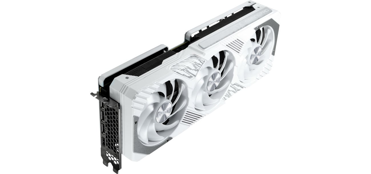 Охолодження Palit GeForce RTX 4070 Ti GamingPro White OC