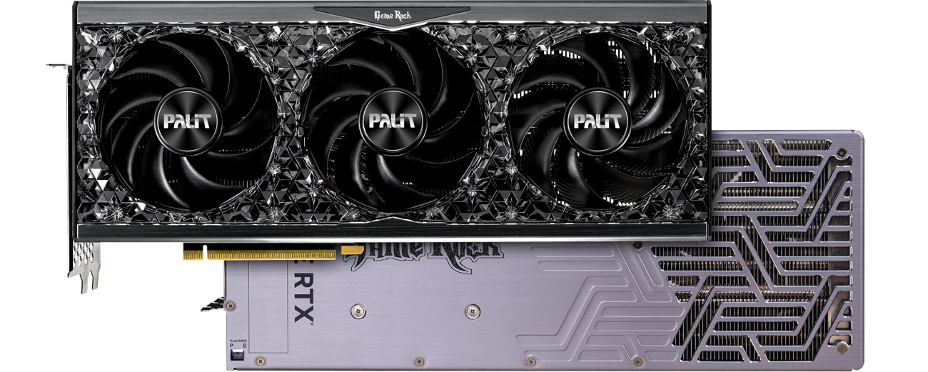 Palit GeForce RTX 4080 GameRock OC 16GB GDDR6X - Karty Palit GeForce RTX 4080 GameRock OC 16GB GDDR6X - Karty