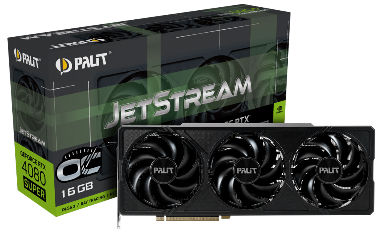 Palit GeForce RTX 4080 Super JetStream OC 16 ГБ GDDR6X