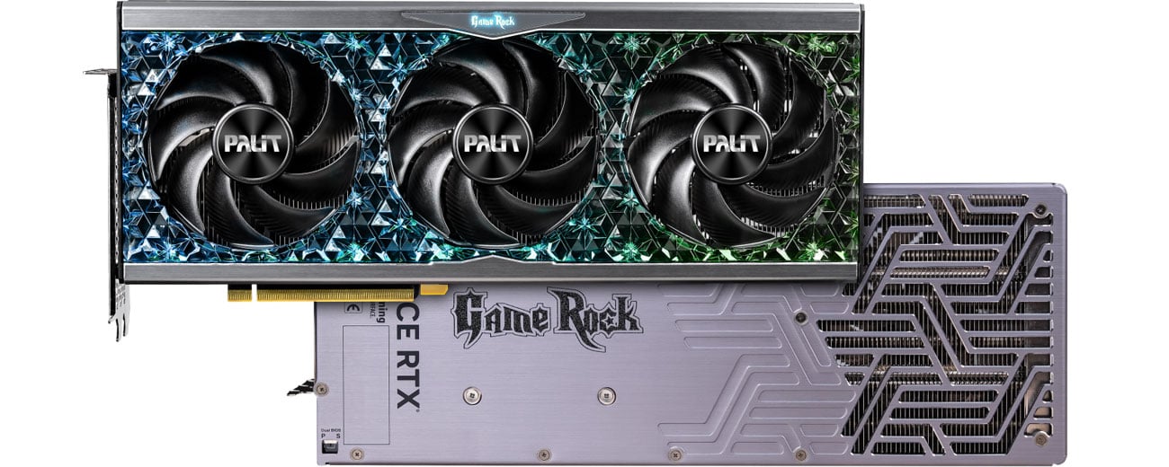 Охолодження Palit GeForce RTX 4090 GameRock OC