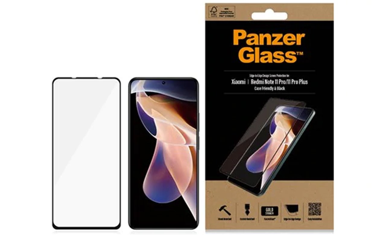 PanzerGlass E2E Regular do Xiaomi Redmi Note 11 Pro/11 Pro+