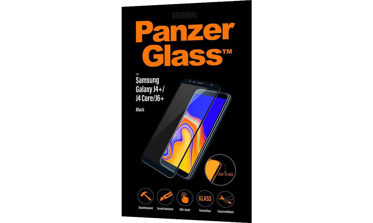 PanzerGlass Szkło Edge do Samsung Galaxy J4+/J6+ 5711724071713 / 7171
