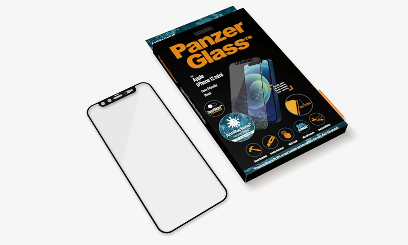 Microfracture PanzerGlass CamSlider do iPhone 12 Mini