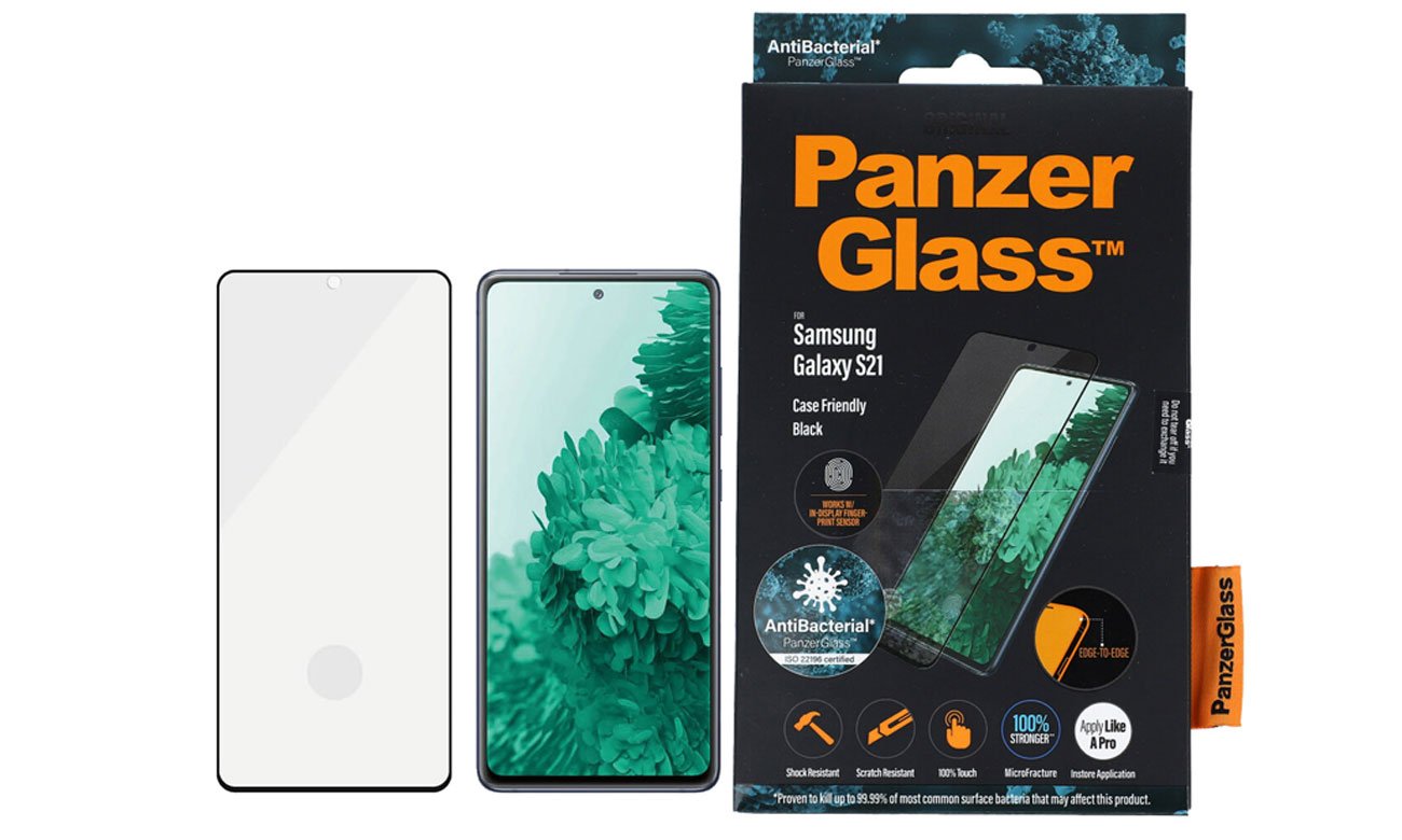 Microfracture PanzerGlass Finger Print do Galaxy S21