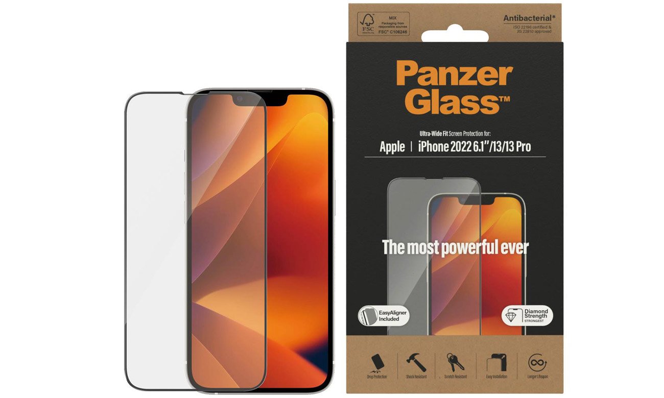 PanzerGlass Ultra-Wide Fit opakowanie