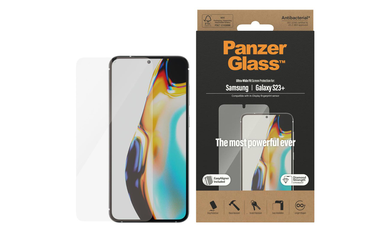 PanzerGlass Ultra-Wide Fit opakowanie