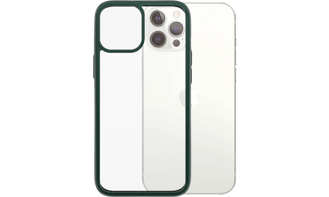 PanzerGlass ClearCase do iPhone 12 Pro Max Racing Green