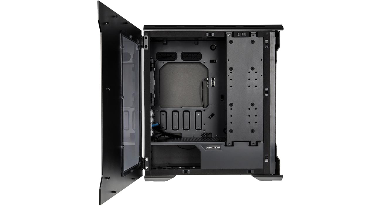 Phanteks Enthoo Evolv mATX wnętrze i panel boczny z oknem