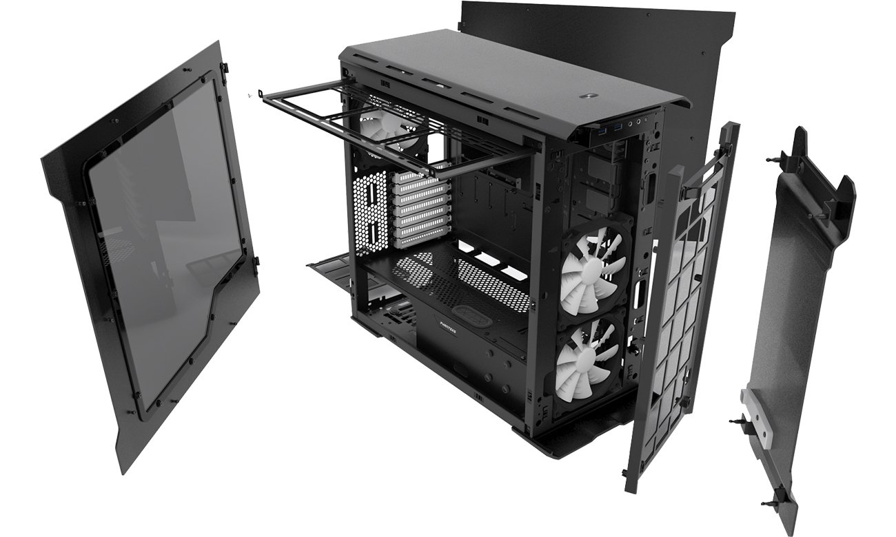 Phanteks Enthoo Evolv ATX możliwość montażu