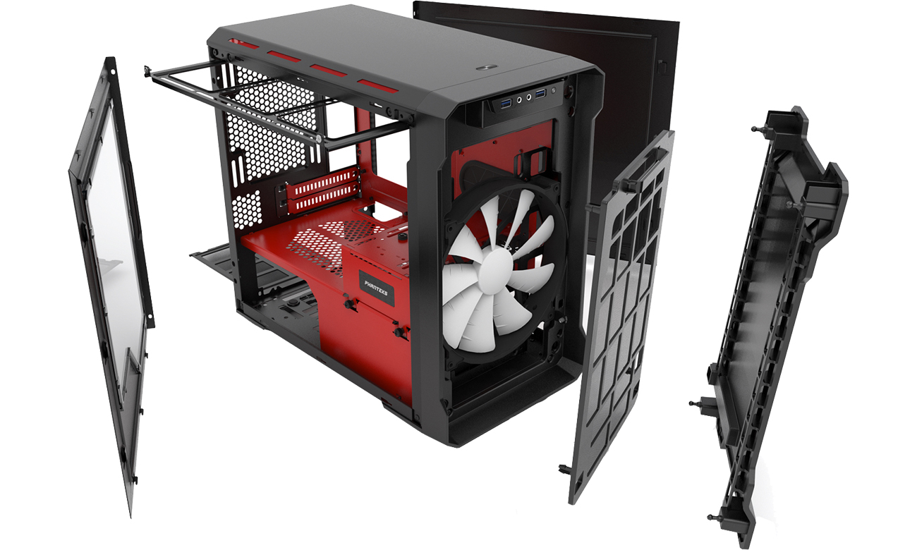 Phanteks Enthoo Evolv Mini-ITX chłodzenie