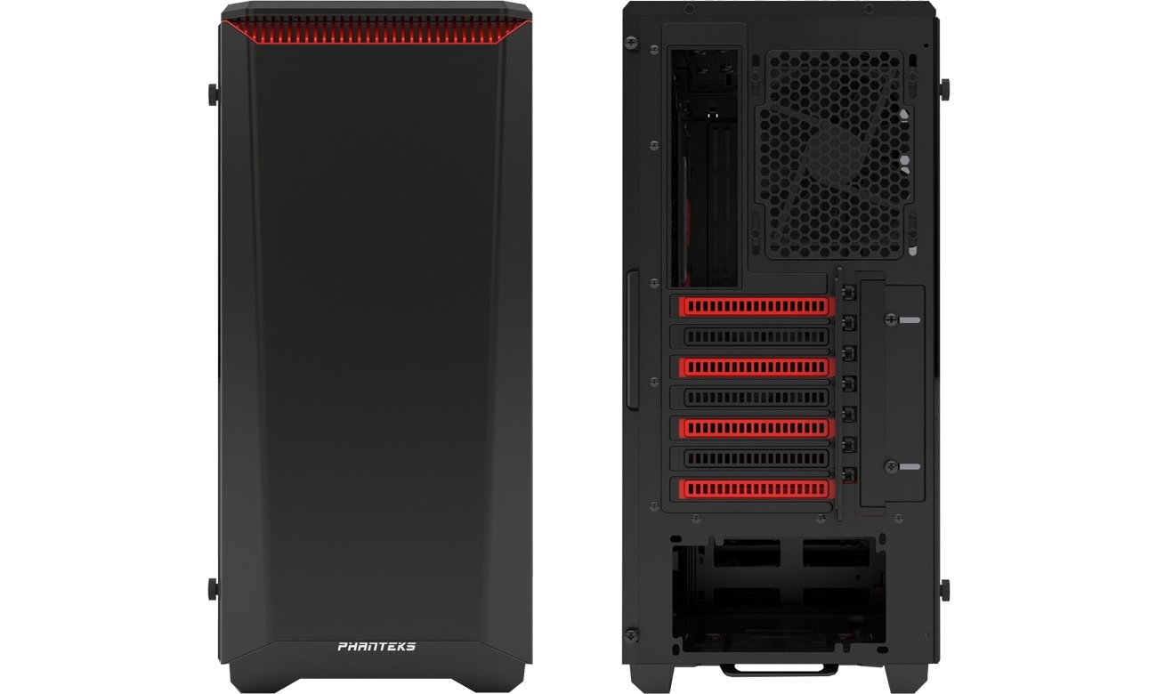 Phanteks Eclipse P400 tył i przód
