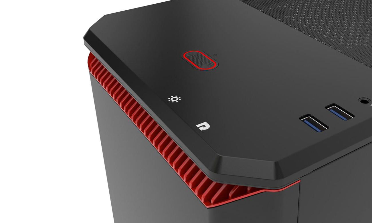 Phanteks Eclipse P400 złącza USB