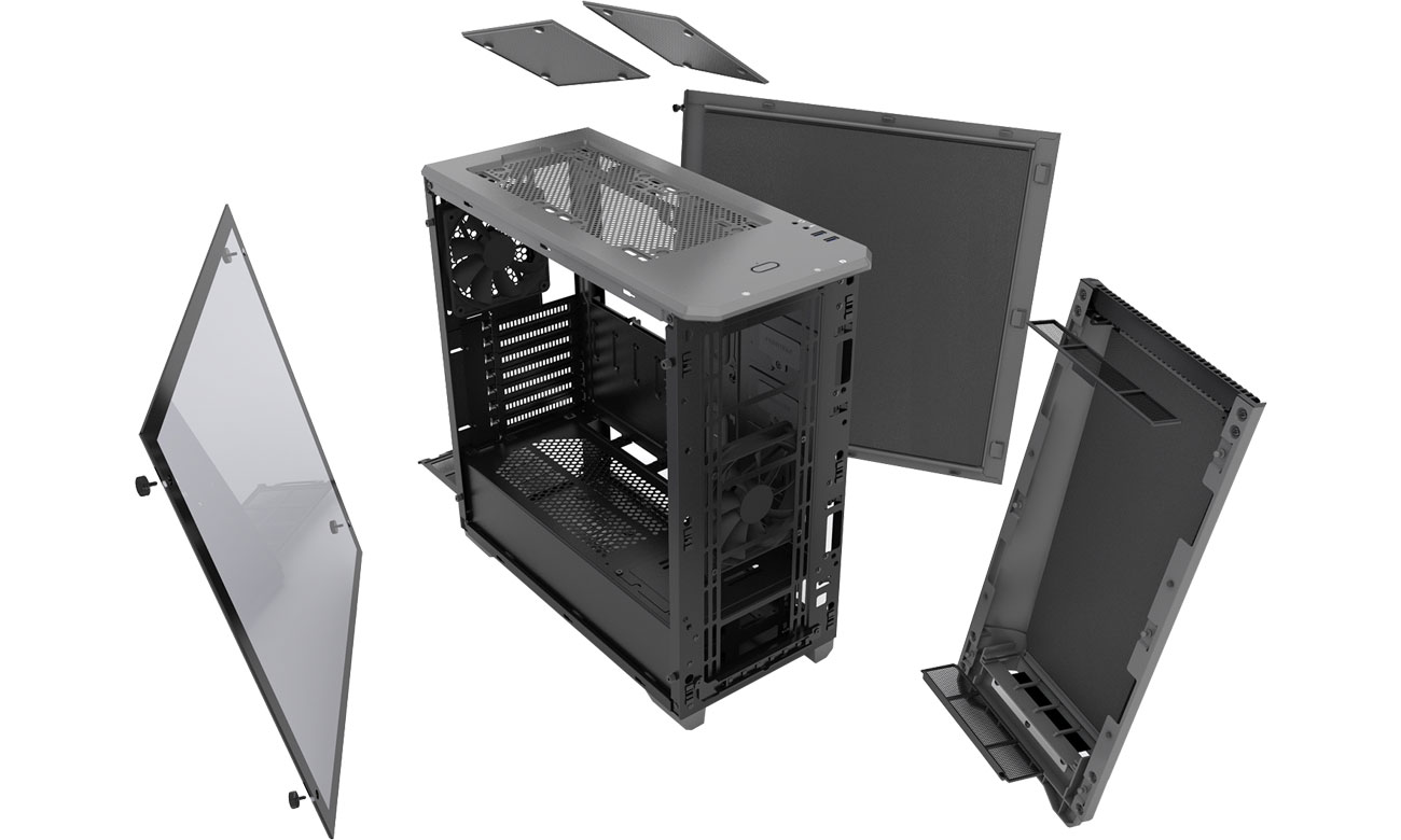 Phanteks Eclipse P400S GEPH-060 Wnętrze obudowy