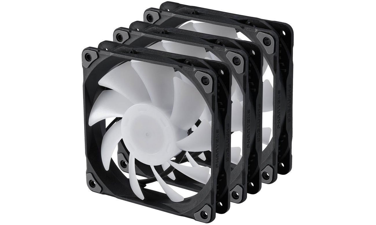 Phanteks M25 ARGB PWM Fan Black Triple Pack 3x120mm - Wentylatory Do ...