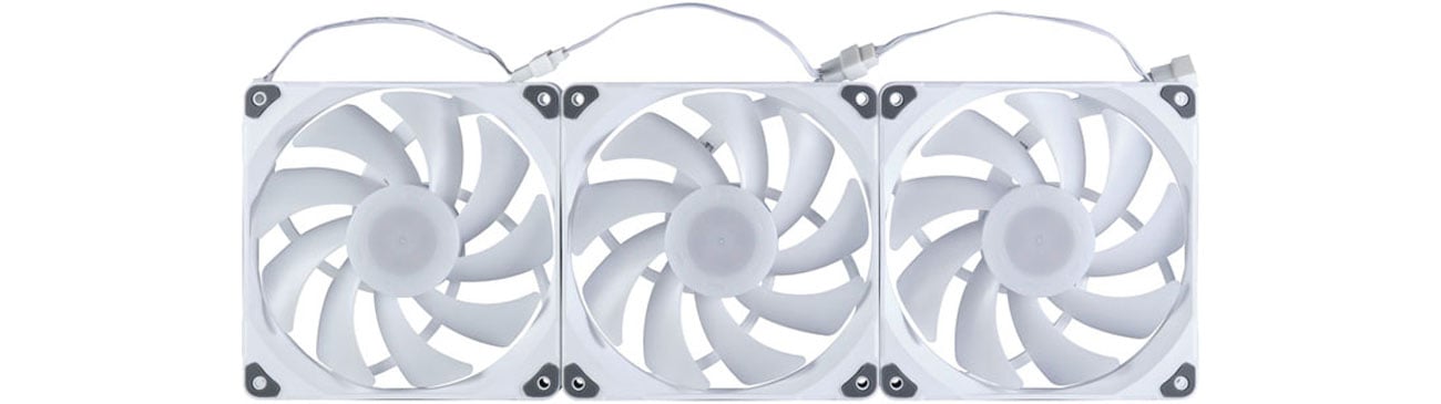 Phanteks M25 ARGB PWM Fan White Triple Pack 3x140 mm