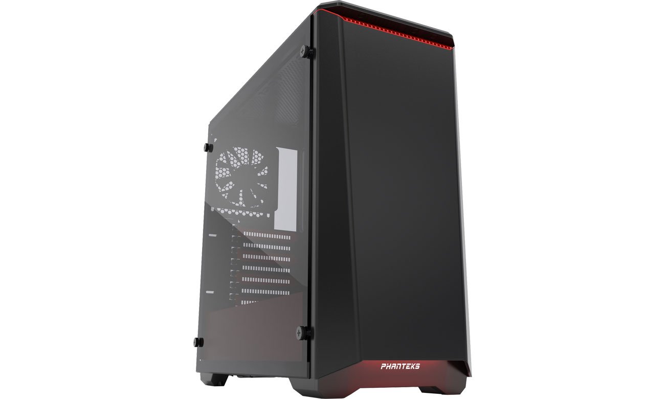 Obudowa do komputera Phanteks Eclipse P400S TG czarny/czerwony GEPH-061/PH-EC416PSTG_BR