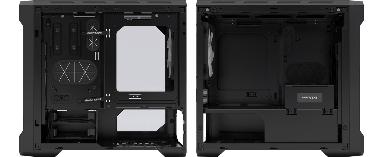 Phanteks Enthoo Evolv ITX TG - Wnętrze