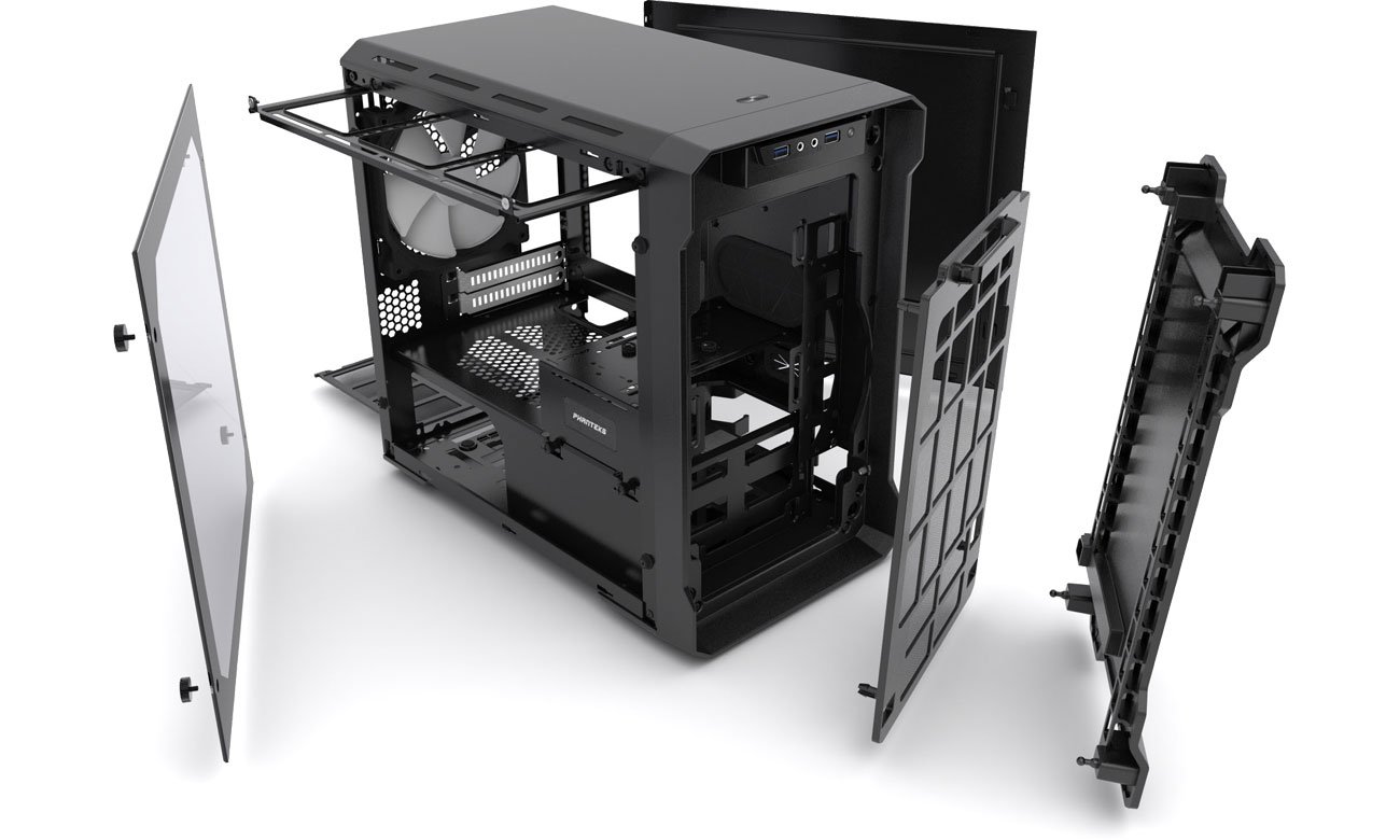 Phanteks Enthoo Evolv ITX TG - Chłodzenie