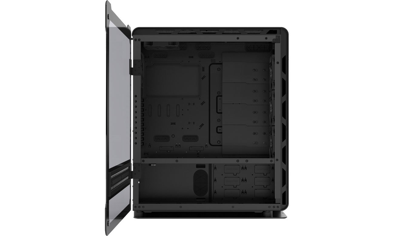 Phanteks Enthoo Elite PH-ES916E Wnętrze, panel boczny ze szkła