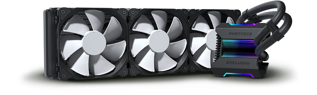 Chłodzenie procesora Phanteks Glacier One 360 DRGB Black 3x120mm PH-GO360MP_DBK01