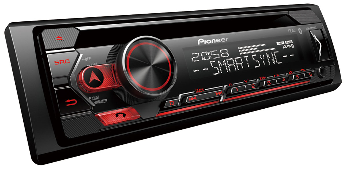 Radio samochodowe Pioneer DEH-S420BT - Widok ogólny