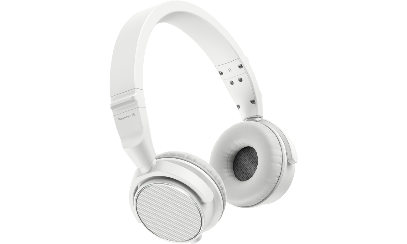 Słuchawki dla DJ Pioneer HDJ-S7 Białe - Widok od przodu pod kątem