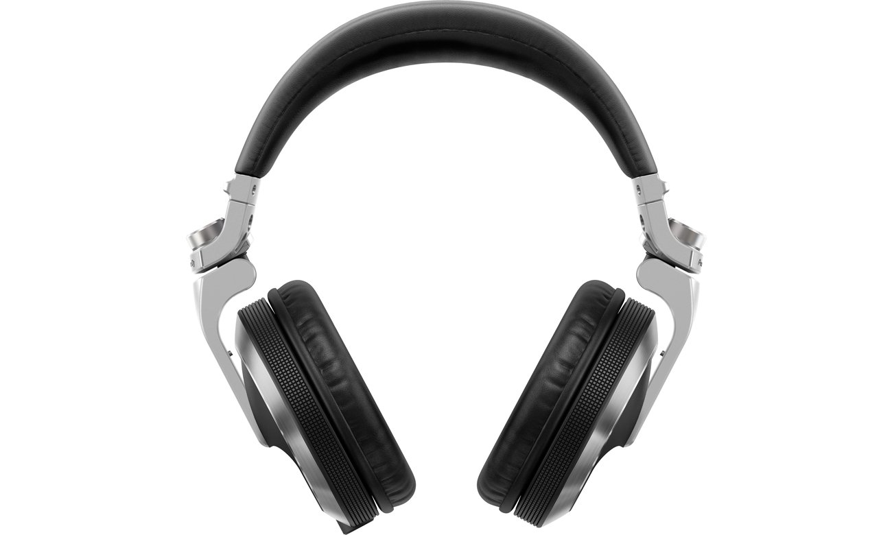 Słuchawki dla DJ Pioneer HDJ-X7 Srebrne - Widok od przodu