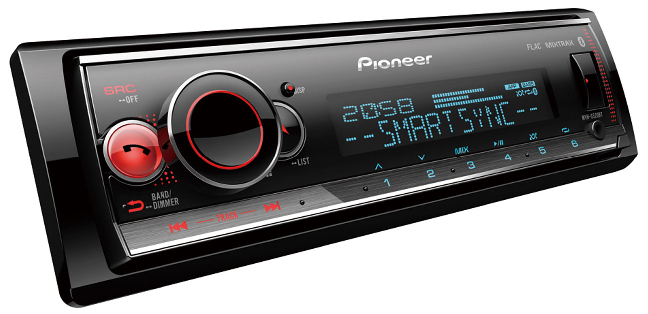 Radioodtwarzacz Pioneer MVH-S520BT - Widok ogólny