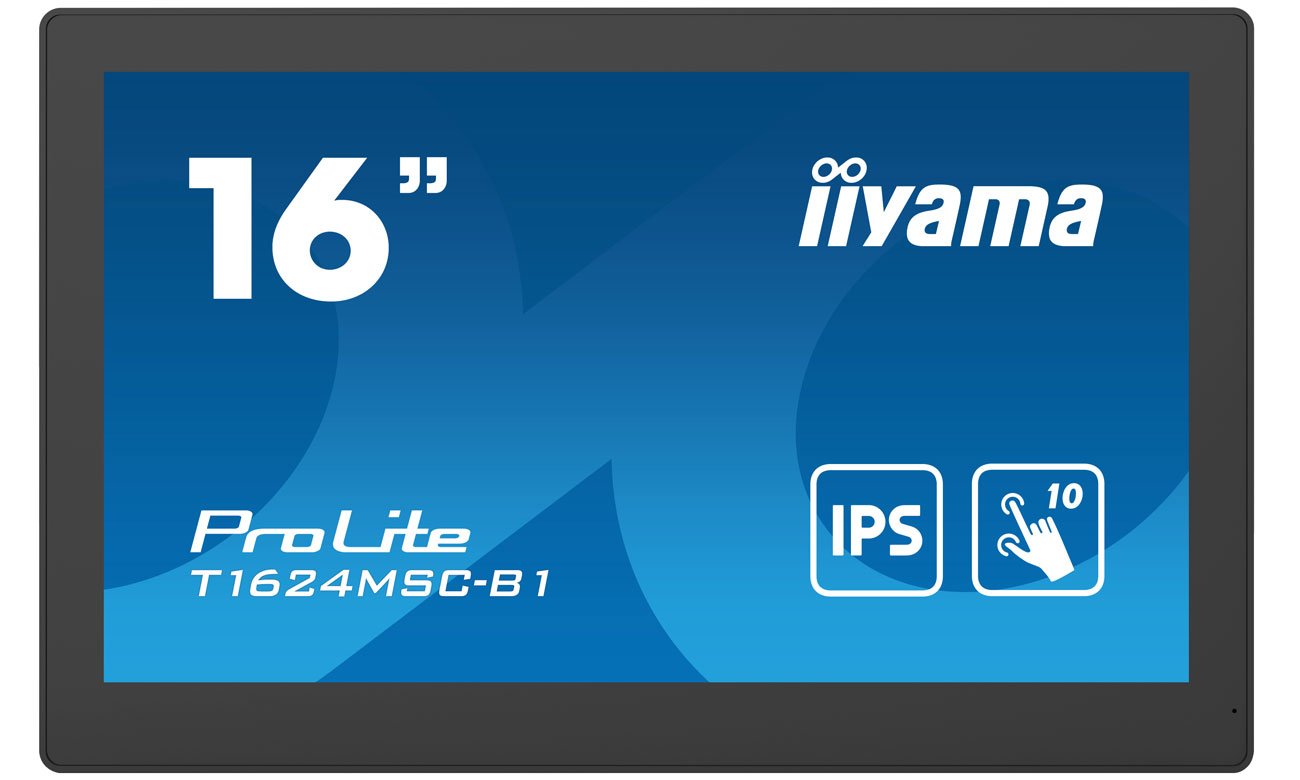 iiyama T1624MSC-B1 widok z przodu