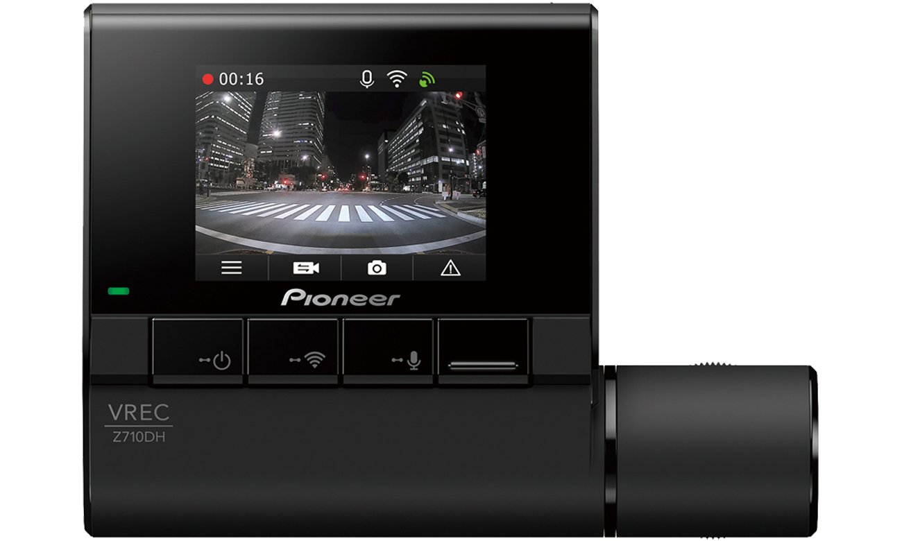 Wideorejestrator Pioneer VREC-Z710SH - Widok ekranu