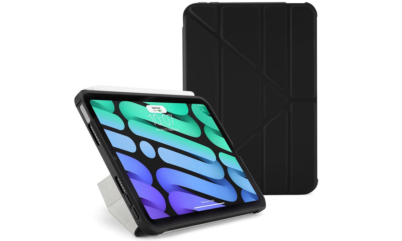 Etui Pipetto Origami TPU do iPad mini 6 (2021) black
