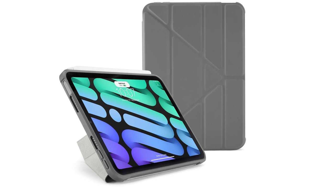 Etui Pipetto Origami TPU do iPad mini 6 (2021) grey