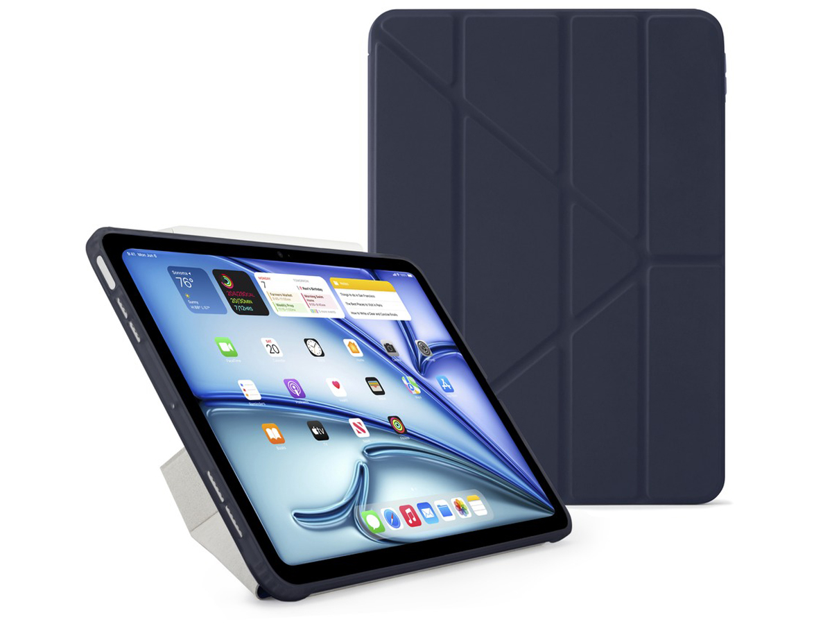 Etui Pipetto Origami No1 Original Case do iPad Air 13'' (2024) Granatowe - Widok ogólny