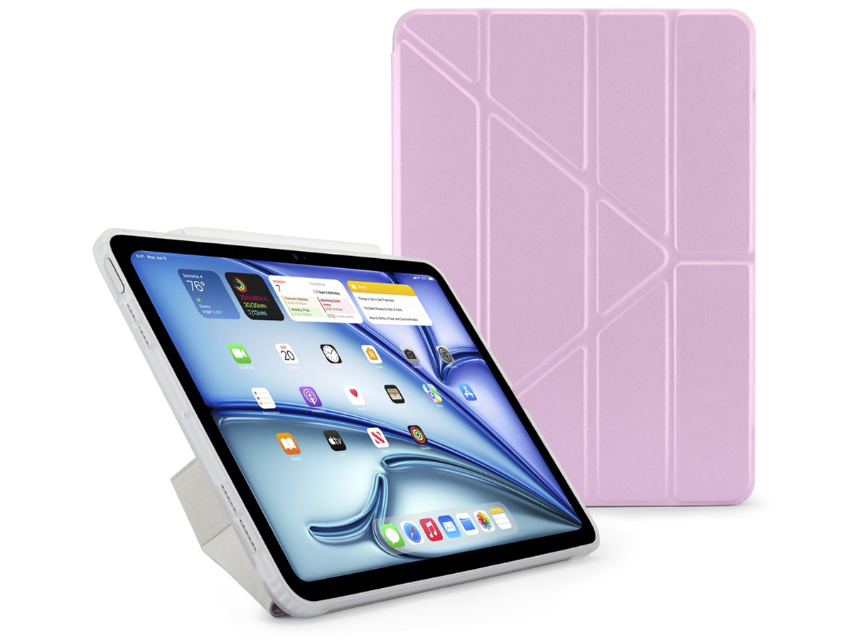 Etui Pipetto Origami No1 Original Case do iPad Air 11'' (2024) Fioletowe - Widok ogólny