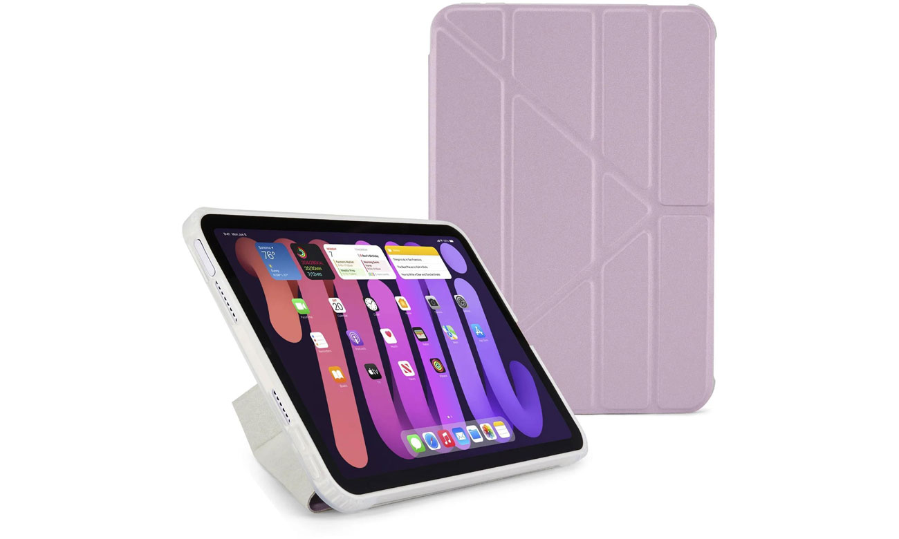 Pipetto Origami No1 Original case iPad mini (2024/2021) metallic pur