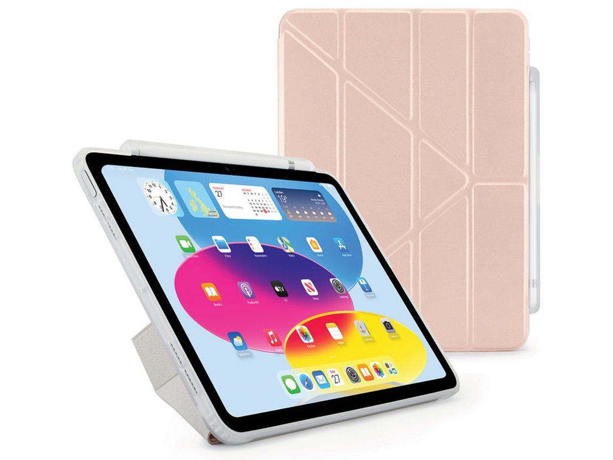 Etui Pipetto Origami No3 Pencil Case do iPad Pro 11'' (2024) Czarne - Widok ogólny