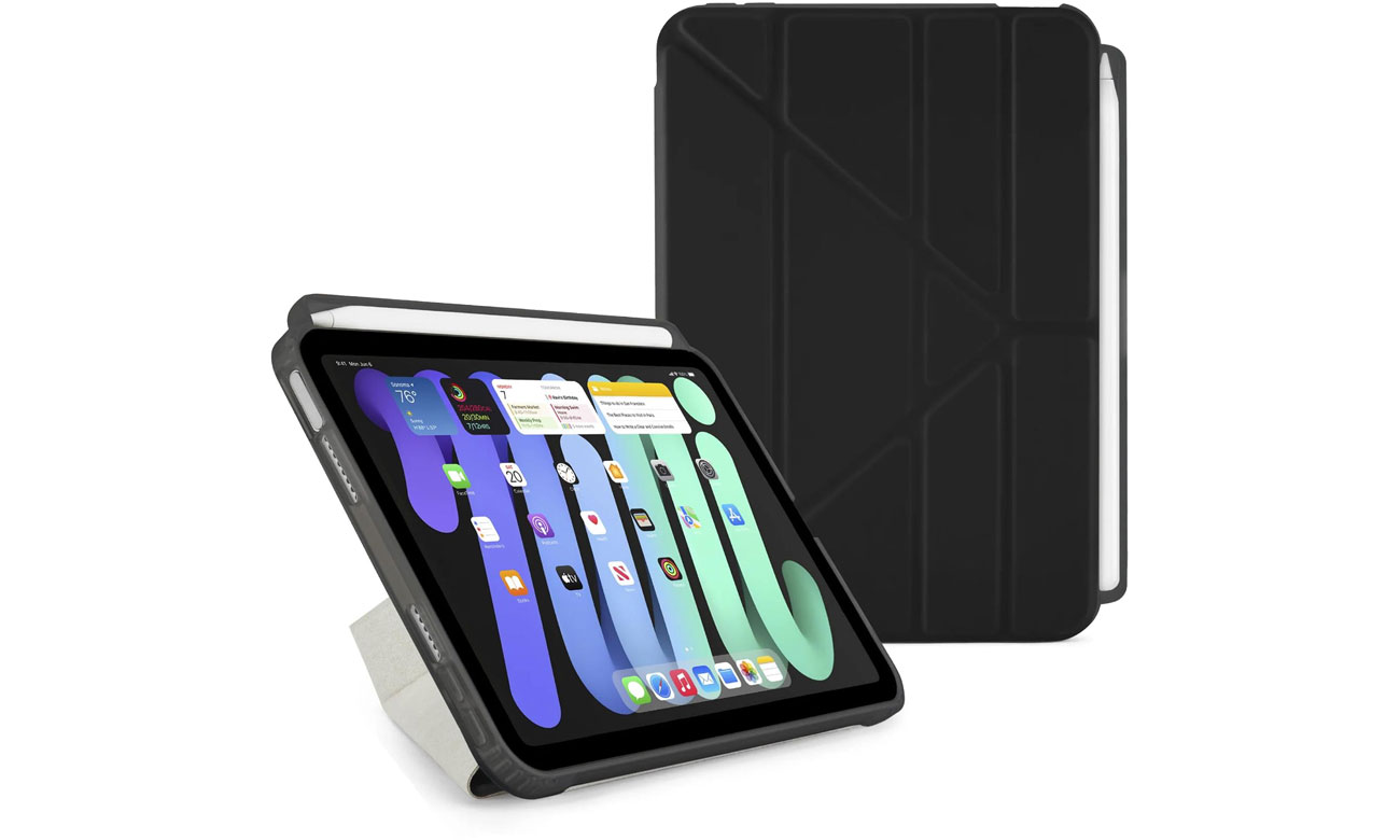 Pipetto Origami No3 Pencil case iPad mini (2024/2021) black