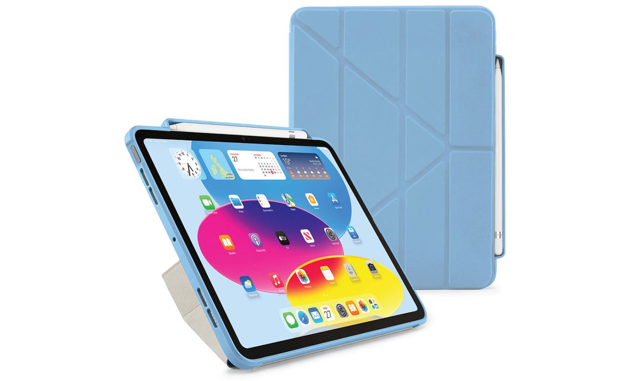 Etui Pipetto Origami No3 Pencil Case do iPad 10.9 (2022) light blue