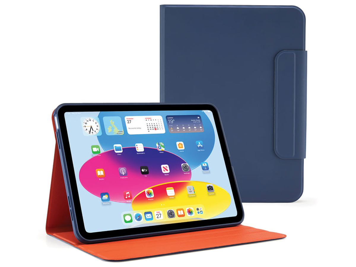 Etui Pipetto Origami No5 Rotating Folio Case do iPad Air 13'' (2024) Czarne - Widok ogólny