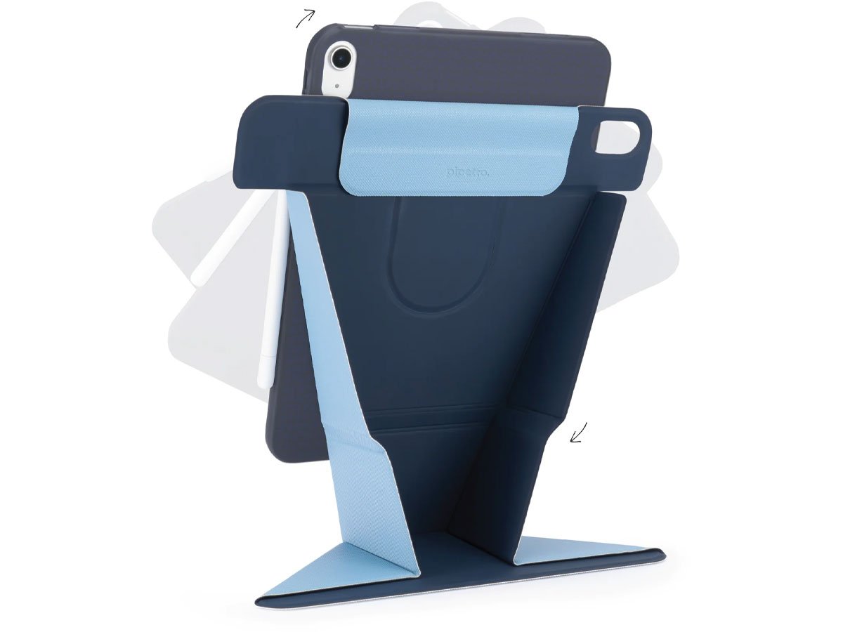 Pipetto Origami No6 Stand case iPad Air 13'' (2024) dark blue