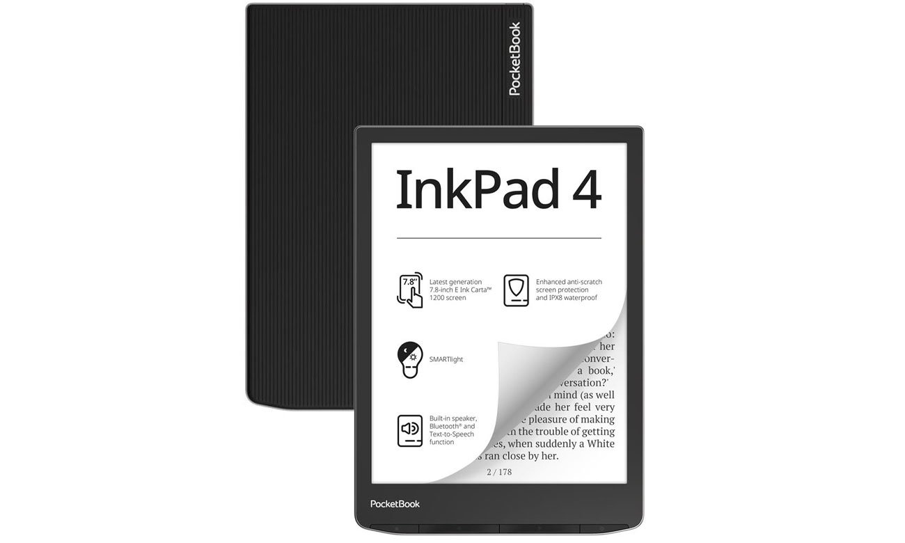 PocketBook 743 InkPad 4 wygląd czytnika