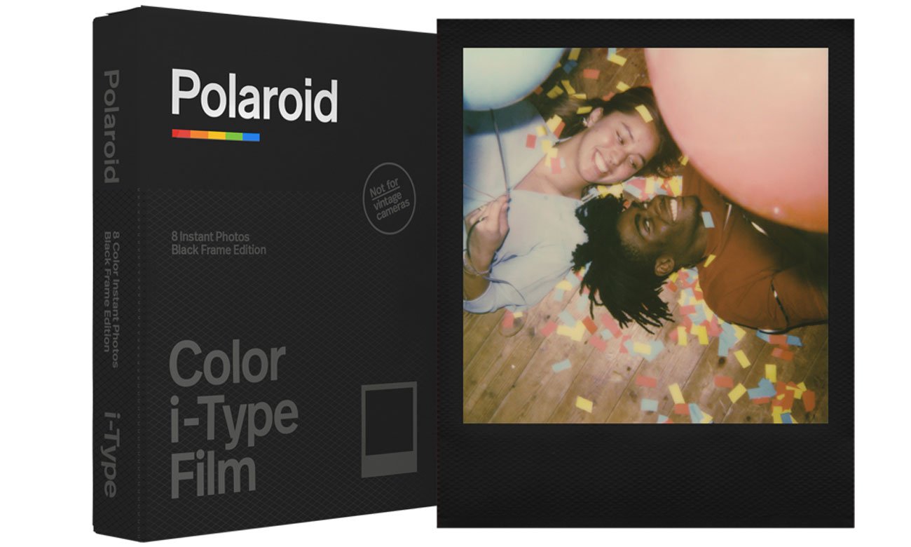 Wkład do aparatu Polaroid Color film I-type Black Frame Edition