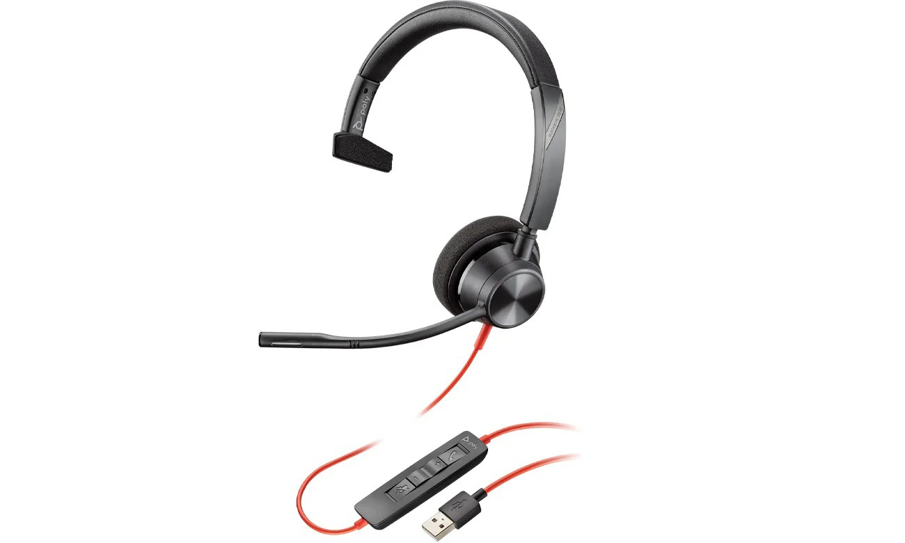 Zestaw słuchawkowy Poly Blackwire 3310-M USB-A